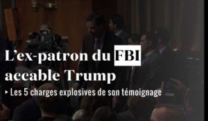 5 charges explosives de Comey contre Trump