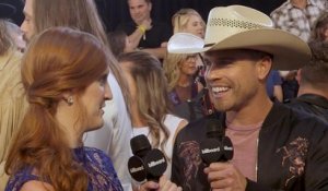 Dustin Lynch on Touring with Brad Paisley and Hearing "Small Town Boy" On the Radio | CMT Music Awards 2017