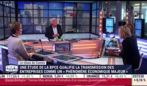 Le choix du Comex: La transmission des entreprises, un "phénomène économique majeur" selon la BPCE - 09/06