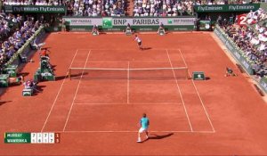 Roland-Garros 2017 : Wawrinka fait exploser Murray ! (7-6, 3-6, 7-5, 6-7, 1-5)