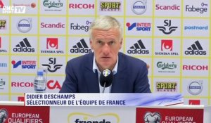 Suède-France (2-1) – Deschamps : "C’est un scénario catastrophe"