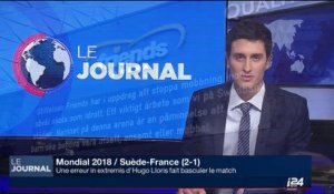 Mondial 2018/Suède-France (2-1): Une erreur in extremis d'Hugo Lloris fait basculer le match