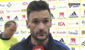 Qualifications Coupe du Monde 2018 - La réaction d'Hugo Lloris après Suède - France