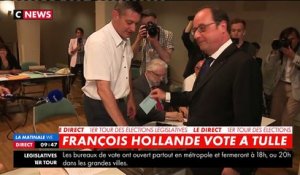 Législatives : François Hollande a voté à Tulle