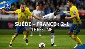 Suède - France : le résumé  et les buts (2-1)