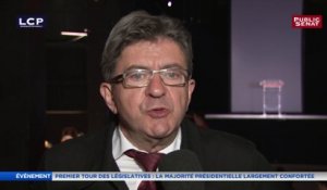 Législatives: Jean-Luc Mélenchon: "je pense que je vais avoir un groupe à l'assemblée nationale"