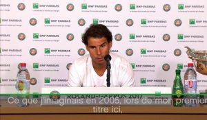 Roland-Garros - Nadal : "Je m'imaginais pêcher sur mon bateau"