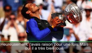Roland-Garros - Federer : "Nadal ? Ça ne me surprend pas du tout"