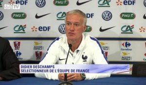 Didier Deschamps : "Quand le résultat n’est pas là, les choix sont discutés et contestés"