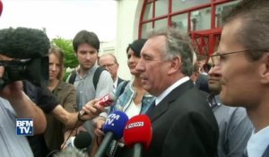 Bayrou: "Chaque fois qu'il y aura quelque chose à dire, je le dirai"