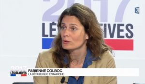 Le débat compliqué de Fabienne Colboc, candidate REM en Indre-et-Loire