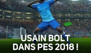 Usain Bolt se met au foot... virtuellement