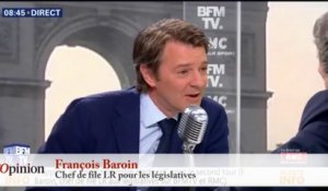 François Baroin croyait que «François Fillon allait renoncer à sa candidature» au Trocadéro