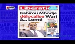 REPLAY - Revue de Presse - Pr : MAMADOU MOUHAMED NDIAYE - 15 Juin 2017
