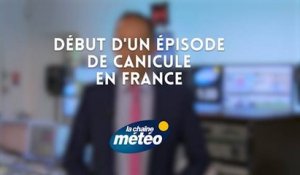 Début d'un épisode de canicule en France