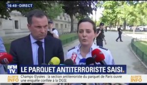 Fourgon de gendarmerie percuté sur les Champs-Élysées: "L'individu pourrait être mort", indique la préfecture de police