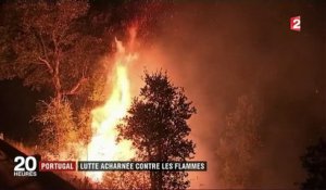Portugal : lutte acharnée contre les flammes