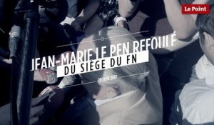 Jean-Marie Le Pen interdit d'entrée à une réunion du FN