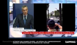 Attentat Champs-Elysées : Le détail inimaginable de l’arsenal retrouvé dans le véhicule du terroriste (vidéo)