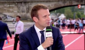 Paris 2024 - Emmanuel Macron : l'interview en intégralité !