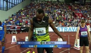 Ostrava - Bolt s'impose sans briller