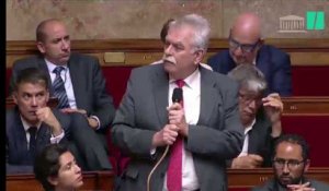 André Chassaigne en colère contre LREM à l'Assemblée nationale