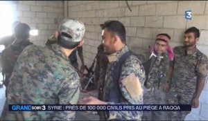 Syrie : 100 000 civils pris au piège à Raqqa