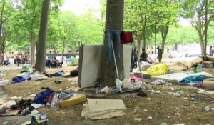 Gale, surpopulation… Les conditions de vie très difficiles des migrants de La Chapelle