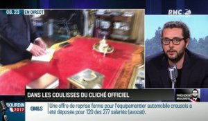 QG Bourdin 2017 : Président Magnien ! : Dans les coulisses du cliché officiel d'Emmanuel Macron – 30/06