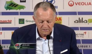 OL - Aulas : "Lacazette ? Arsenal se montre  assez pressant"