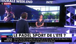 Le padel sport de l'été ? "C'est un tennis - squash" explique Henri Leconte