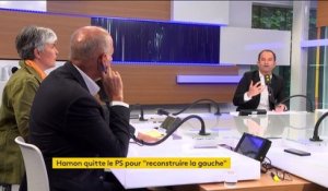 Benoît Hamon justifie son départ du PS par "une fin de cycle de la social-démocratie"