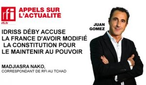 Idriss Déby accuse la France d’avoir modifié la Constitution pour le maintenir au pouvoir