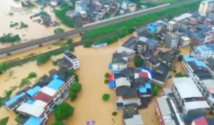 Des inondations meurtrières font des ravages en Chine