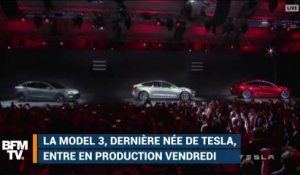 A quoi ressemble la Model 3 de Tesla qui entre en production?