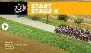 Départ / Start - Étape 4 / Stage 4 - Tour de France 2017