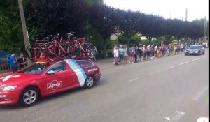 Le passage de la caravane du Tour de France 2017 à Dieulouard