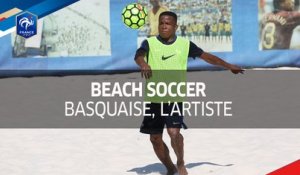 Beach Soccer : Basquaise, l'artiste