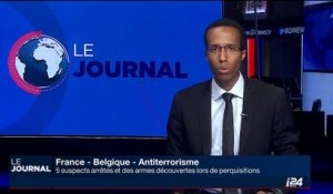 Antiterrorisme: 5 suspects arrêtés en Belgique et en France