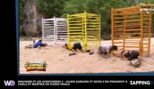 Moundir et les aventuriers 2 : Julien Guirado et Kevin hurlent sur Martika et Carla en pleine finale (Vidéo)