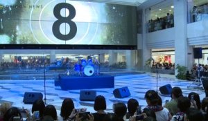 Le groupe japonais Golden Bomber fait un concert éclair d'à peine 8 secondes
