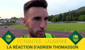 FC Nantes - Lausanne : la réaction d'Adrien Thomasson