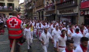 Courses de la San Fermin à Pampelune: 10 blessés dont 2 Français