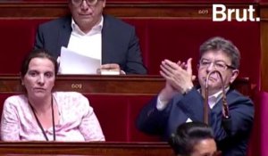 Quand Jean-Luc Mélenchon applaudit une députée "En marche"