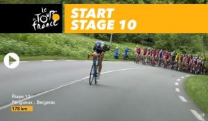 Départ / Start - Étape 10 / Stage 10 - Tour de France 2017