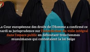Belgique: l’interdiction du niqab confirmée