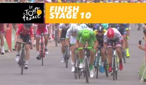 Arrivée / Finish - Étape 10 / Stage 10 - Tour de France 2017