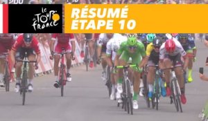 Résumé - Étape 10 - Tour de France 2017