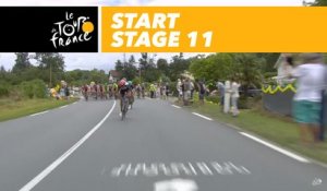 Départ / Start - Étape 11 / Stage 11 - Tour de France 2017