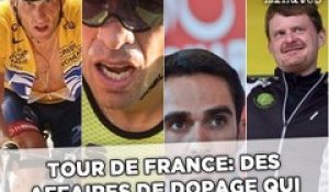 Tour de France: Des affaires de dopage qui font tâche...